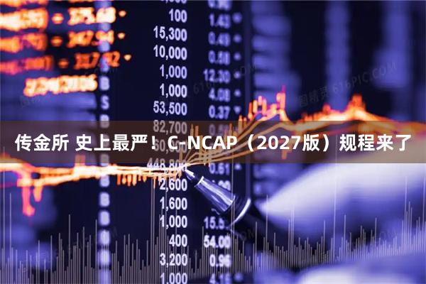 传金所 史上最严！C-NCAP（2027版）规程来了